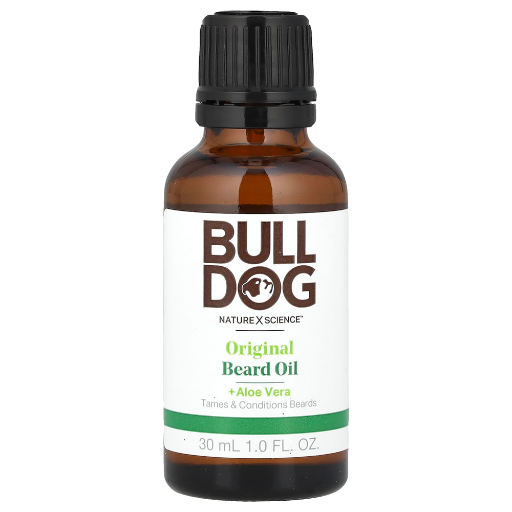 Bulldog Skincare For Men, оригинальное масло для бороды, 30 мл (1 жидк. унция)