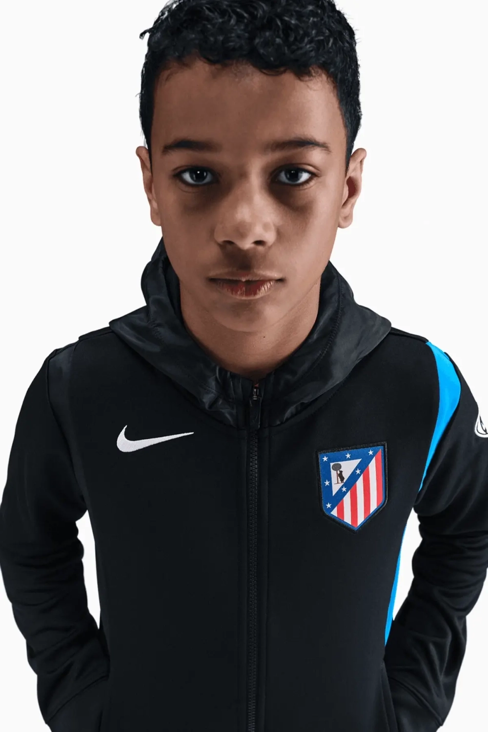 Спортивный костюм Nike Atletico Madrid 25/26 Woven Junior - черный