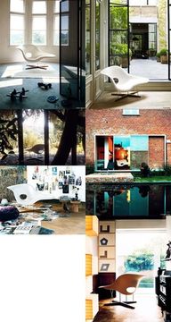 replica  eames la chaise armchair