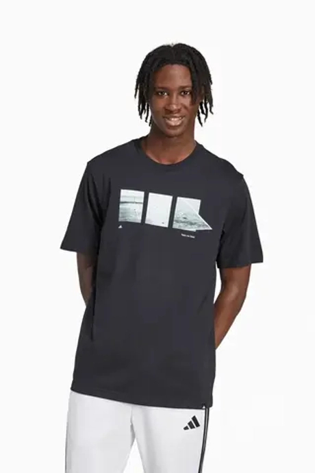 Футболка adidas Lens Power Of Three Graphic - черный