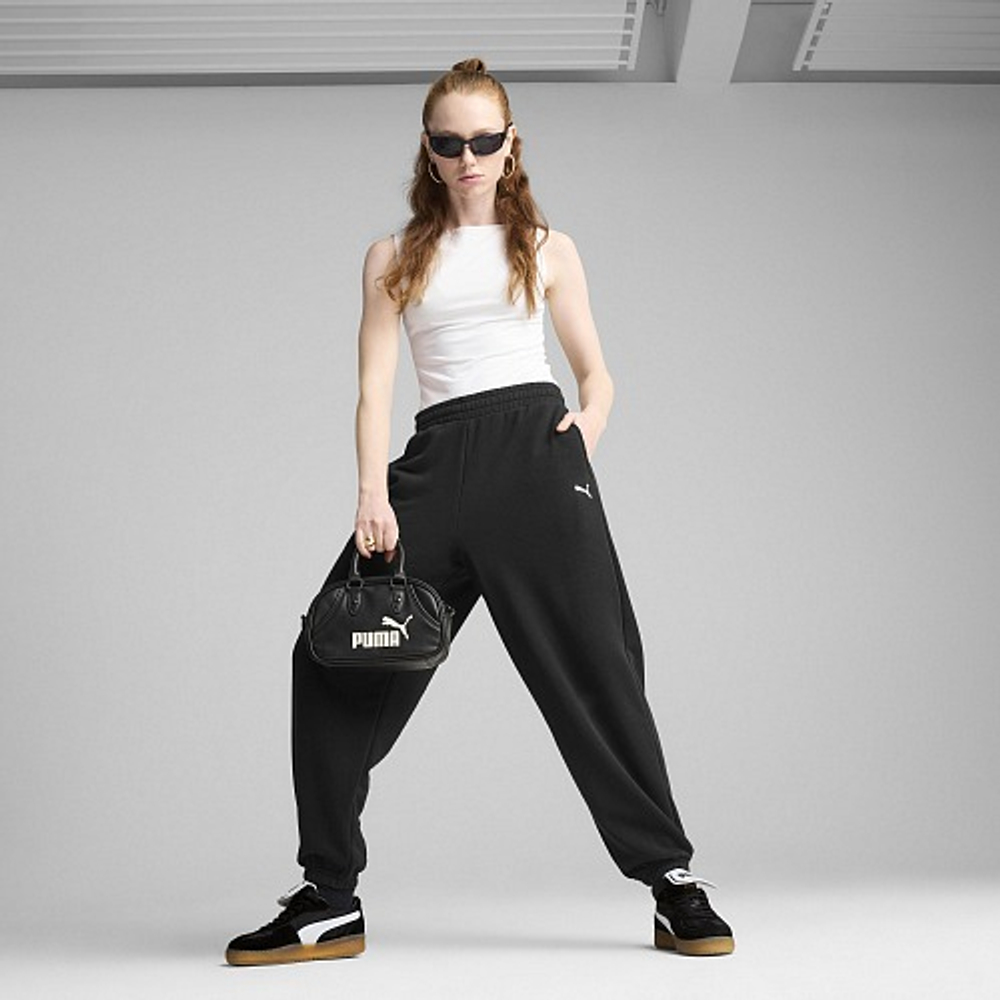 Брюки спортивные женские PUMA WARDROBE ESS Relaxed Sweatpants TR cl