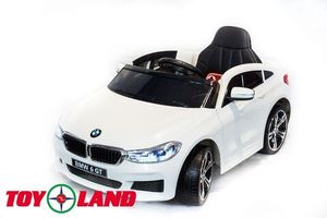 Детский электромобиль Toyland BMW 6 GT Белый