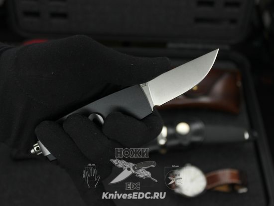 Нож фронтальный Steelclaw Steelclaw Криптон-04-3 - рукоять алюvиний, клинок D2