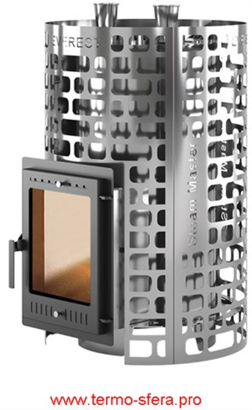 Печь для бани Эверест "Steam Master" 38 INOX (320M) б/в