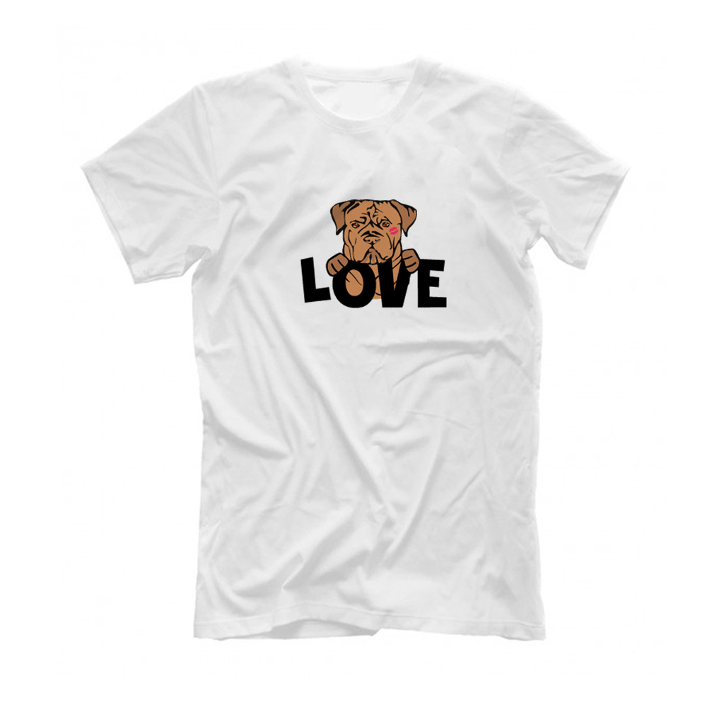 Футболка "Бордоский Дог - LOVE"