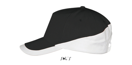 Кепка Booster пятипанельная Чёрный