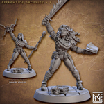 Человек Маг Волшебник Колдун Чародей 1 шт миниатюра для dnd, днд, pathfinder, фентези, Настольная игра, НРИ, Варгейм, РПГ