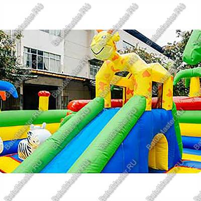 Коммерческий надувной батут "Яркие выходные" 6*5*2,8 м