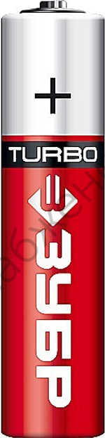 ЗУБР ААА 2 шт Щелочная батарейка Turbo (59211-2C)