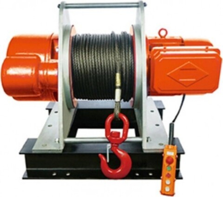 Лебедка электрическая TOR KDJ 5 т, 380V, канат 70 м 1004490 1004490