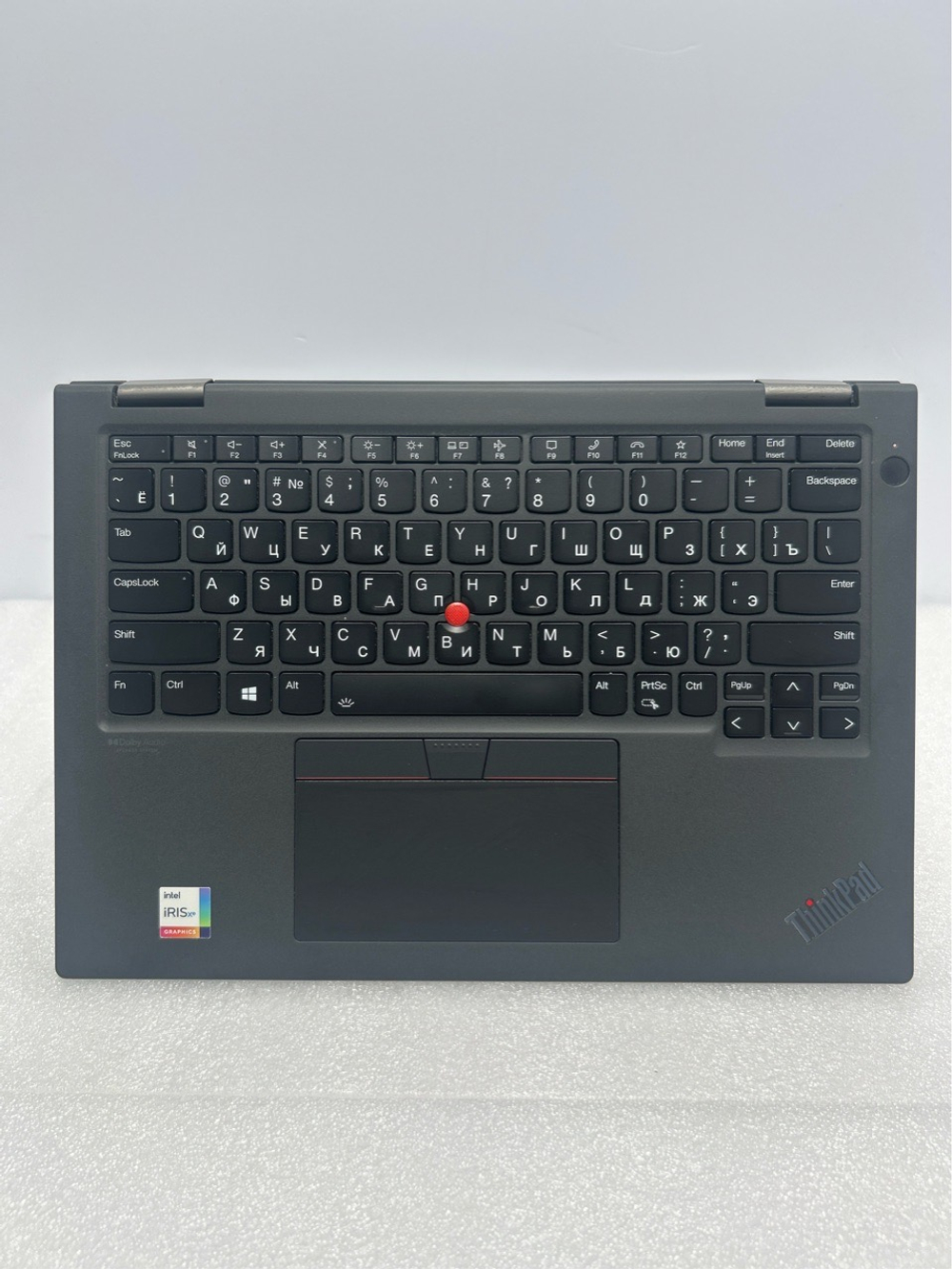 Ноутбук Lenovo ThinkPad X13 Yoga Gen 2 (20W9S08100) 13.3"/Intel Core i5-1135G7/RAM 16 GB/SSD 512 GB/Intel Iris Xe Graphics/1920*1080 (Touch)/IPS/Windows 10/Подсветка - кл: LED/черный. Состояние: Уценка/царапины на матрице/B1