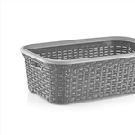 Корзина для белья плетёная 35л коричневый 05104