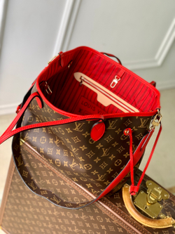 Louis Vuitton Neverfull Bandouliere Inside Out MM