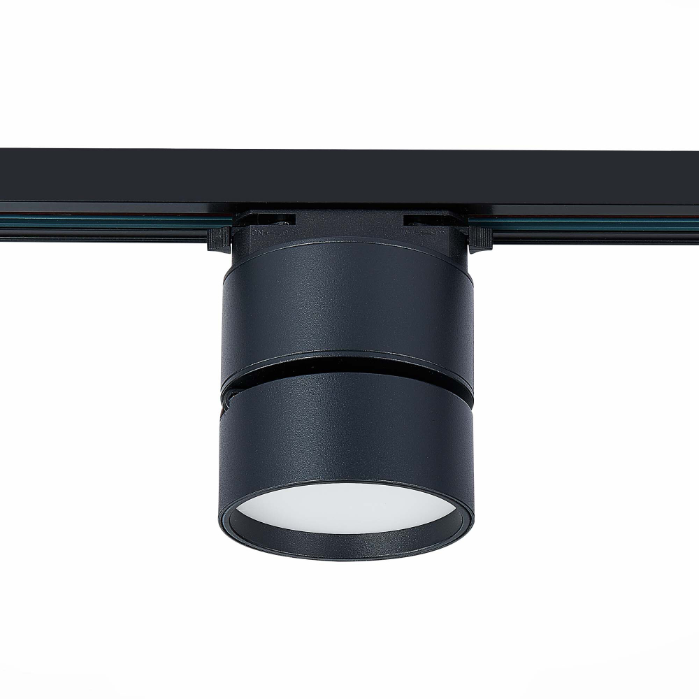 ST651.436.09 Св-к трек. Черный LED 1*9W 3000K 720Lm Ra&gt;90 120° IP20 D85xH122 170-240VV Однофазная трековая система