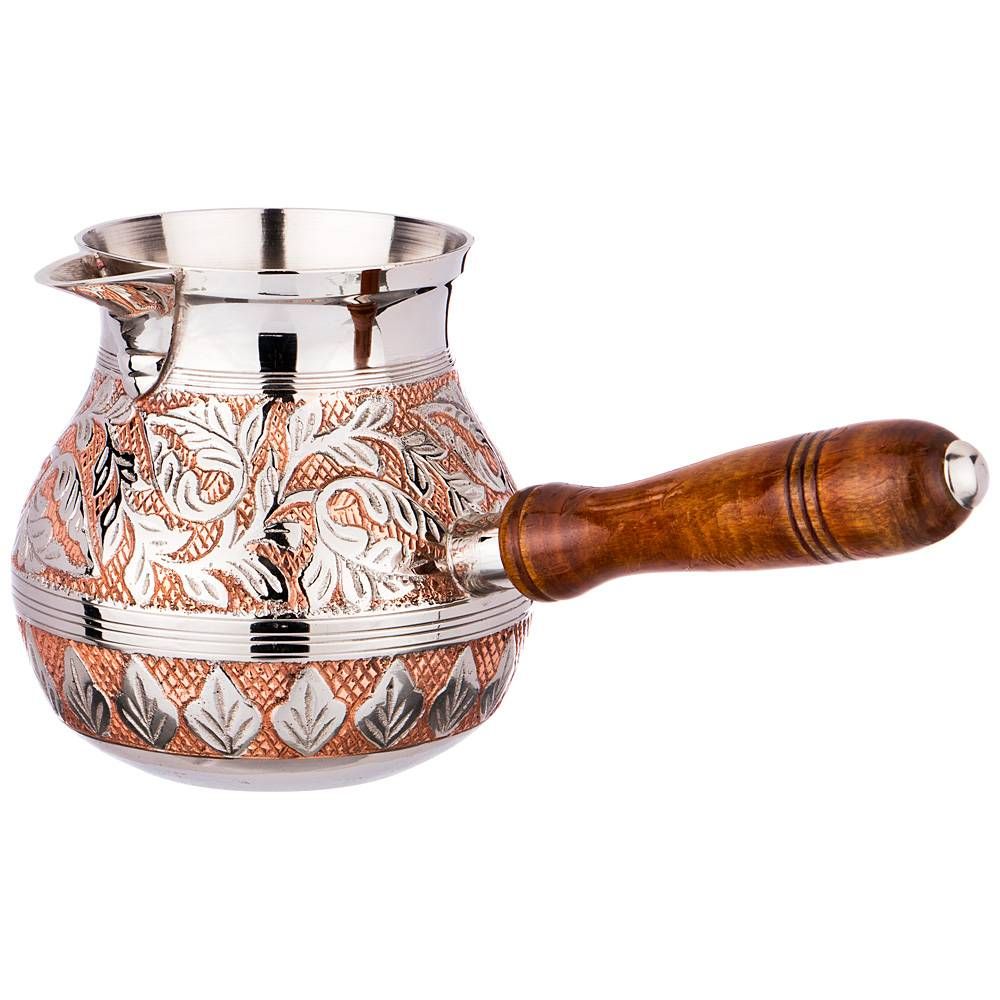 ТУРКА РЕЗНАЯ "ROSSO" 800МЛ. ЛАТУНЬ (КОР=30ШТ.)