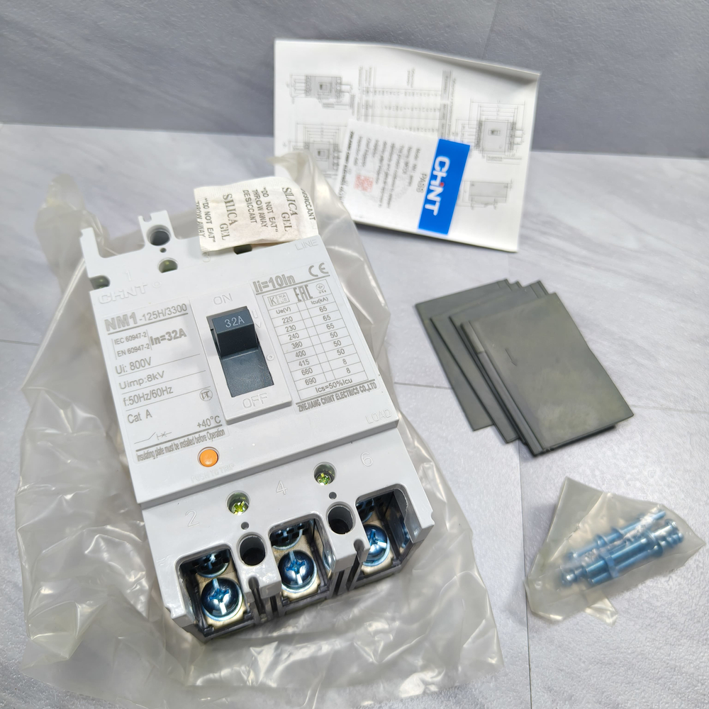 Автомат 50кА 3Р - CHINT NM1-125H (100А, 40А, 32А, 25А)