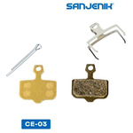 Колодки тормозные керамические Sanjenik CE-03 Kugoo G-Booster, M5, G1, Dualtron Thunder
