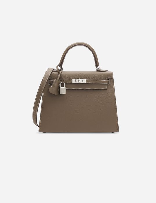 Сумка Hermes Epsom Kelly 25 Palladium Hardware 