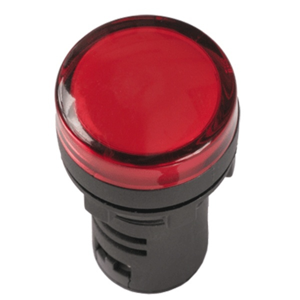 Лампа ИЭК AD22DS(LED)матрица d22мм красный 230В BLS10-ADDS-230-K04