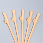 Трубочки коктейльные "18+", телесные 5 штук 9228073