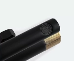 Душевая система Bronze de Luxe Avantgarde 2039RGB черный/розовое золото