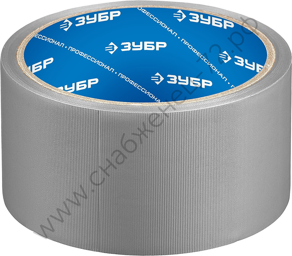 ЗУБР Рефил 50 мм, 10 м серая, универсальная, Клейкая лента пвх, ПРОФЕССИОНАЛ (12075-50-10)