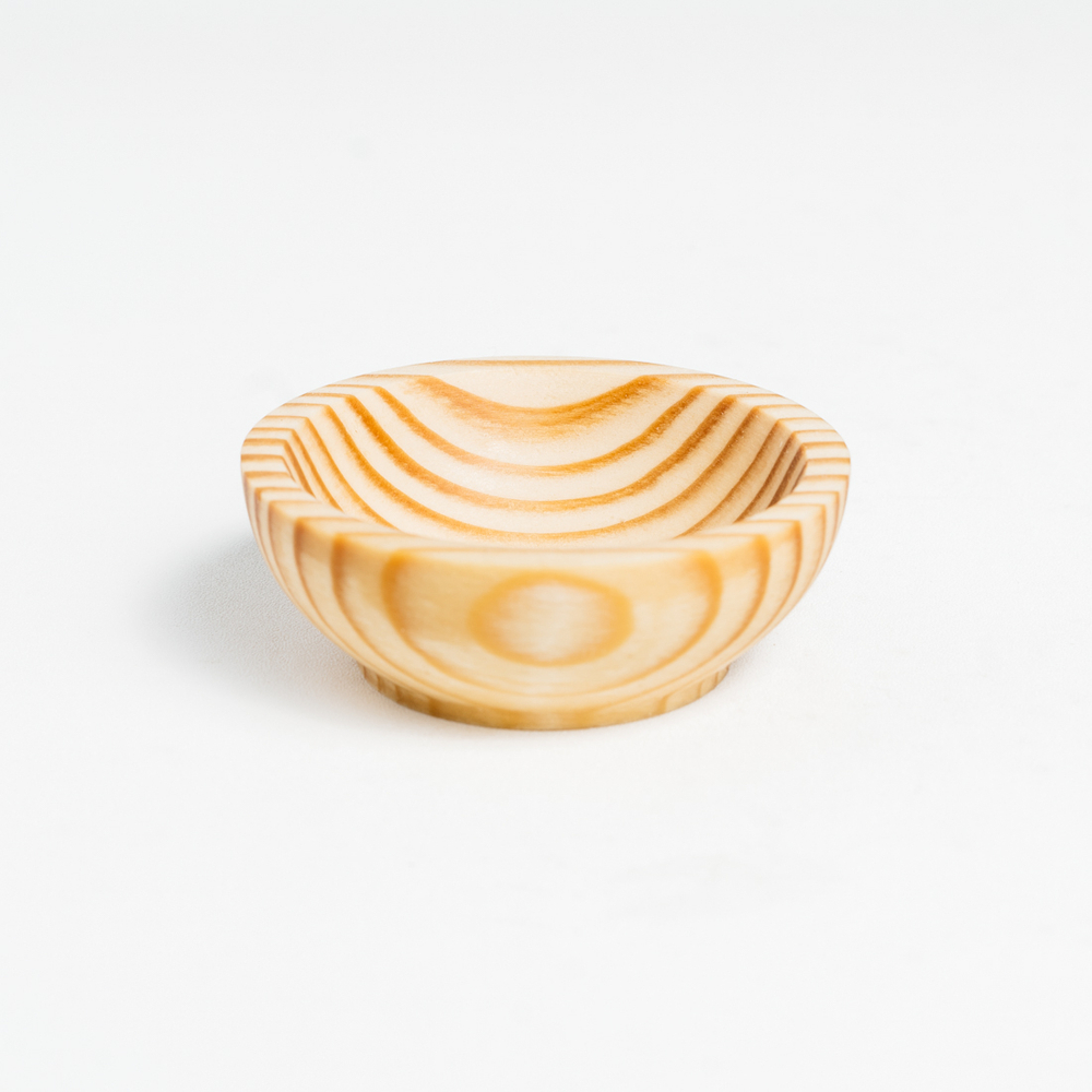 Деревянная чаша-соусница Art of Siberia для специй из кедра. T94