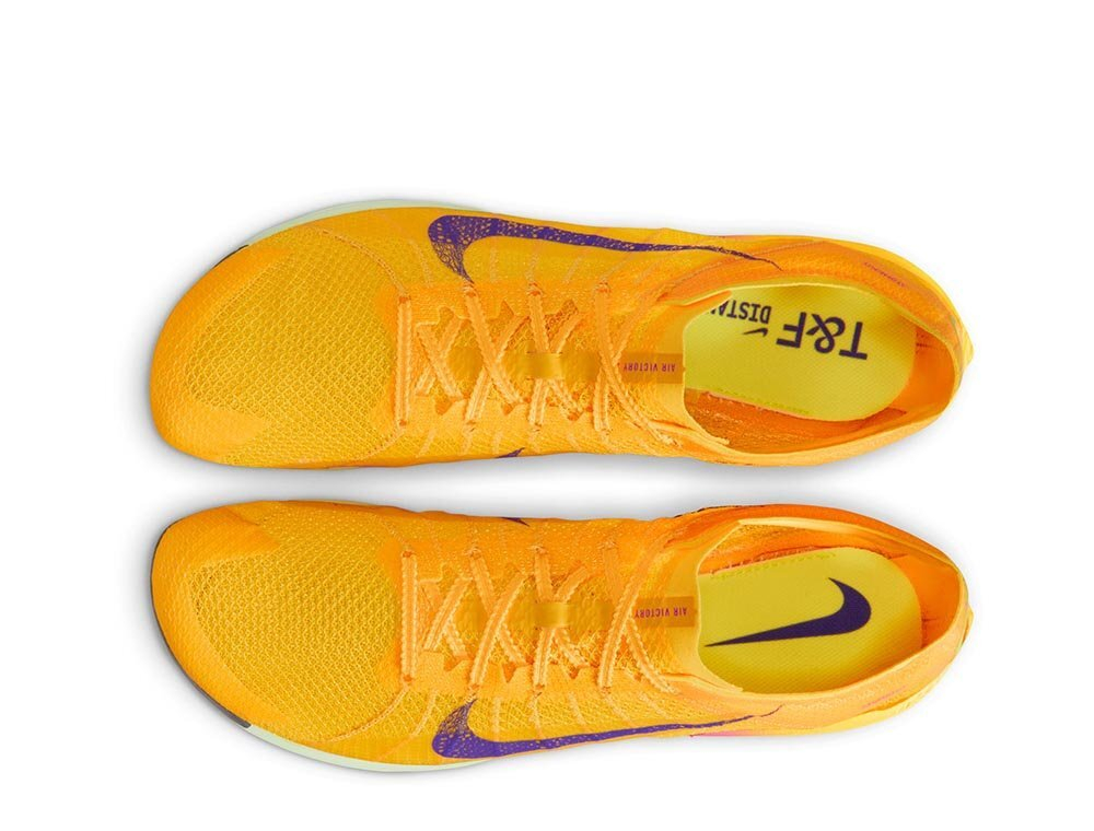 Шиповки беговые Nike Air Zoom Victory 2 U Оранжево-Фиолетовые