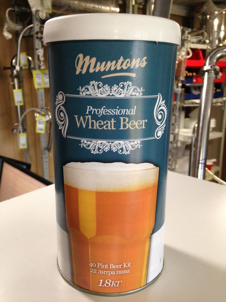 Солодовый экстракт Muntons Wheat Beer, 1.8 кг (23л)