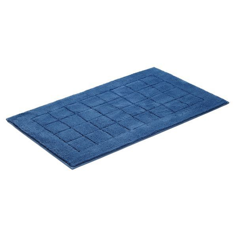 Коврик для ванной 67x120 Vossen Exclusive 469 deep blue синий