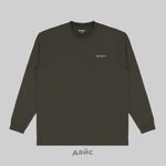  Лонгслив мужской Carhartt WIP Script Embroidery артикул:I032306_cypress - купить в магазине Дайс