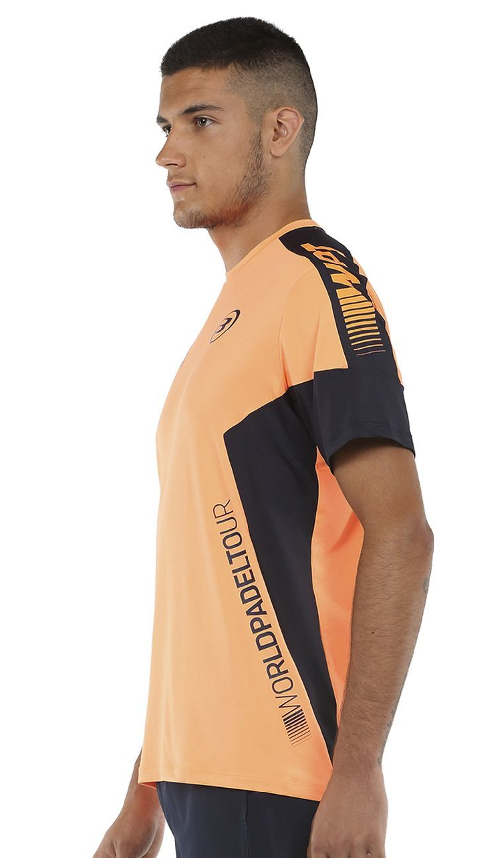 Мужская теннисная футболка Bullpadel Viani T-Shirt Man - naranja fluor