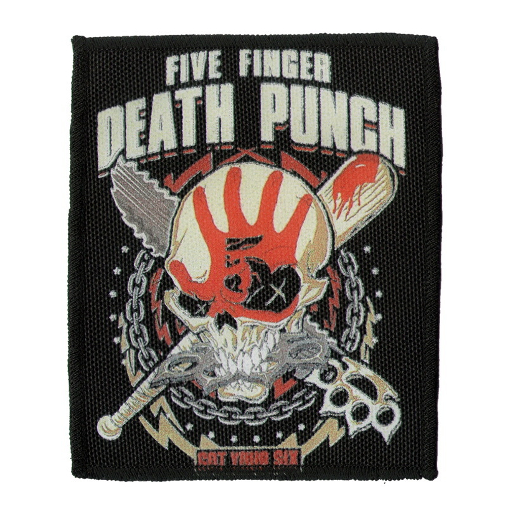 Нашивка Five Finger Death Punch (85х105)