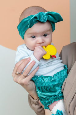 Прорезыватель силиконовый "Уточка" 1 шт ПОМА с 4 месяцев пакет