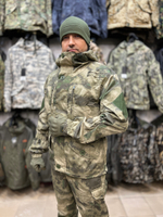 Костюм Горка 6М "Зелёный лес" с флисом, Рип-стоп (Беларусь)