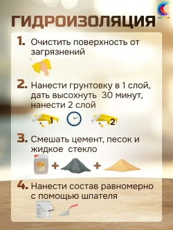 Жидкое стекло (Натриевое)-Силикатный клей 4 кг
