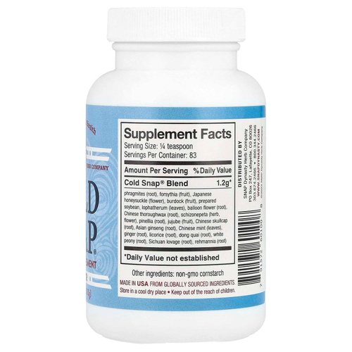 Snap Dynasty, Cold Snap®, порошок, 100 г (3,5 унции)