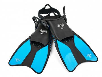 Ласты детские регулируемые Sargan Релакс синие