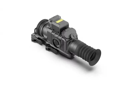 Тепловизионный прицел с дальномером LZIRTEK Perun 650L с креплением Weaver