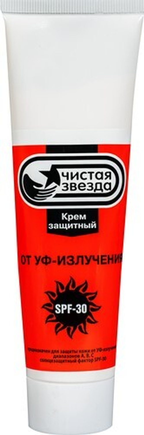 Крем защитный для рук от УФ излучения 100 мл  Чистая звезда  (PINGO)