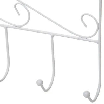 Крючки надверные на планке «ЛОФТ ТАМБЛ», цвет белый, 42.5*24.5см (Лейбл Селфи)