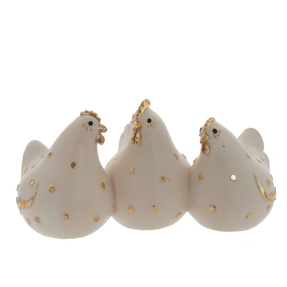 GAEM Фигурка декоративная "Петух с курицами", L19 W10 H10 см