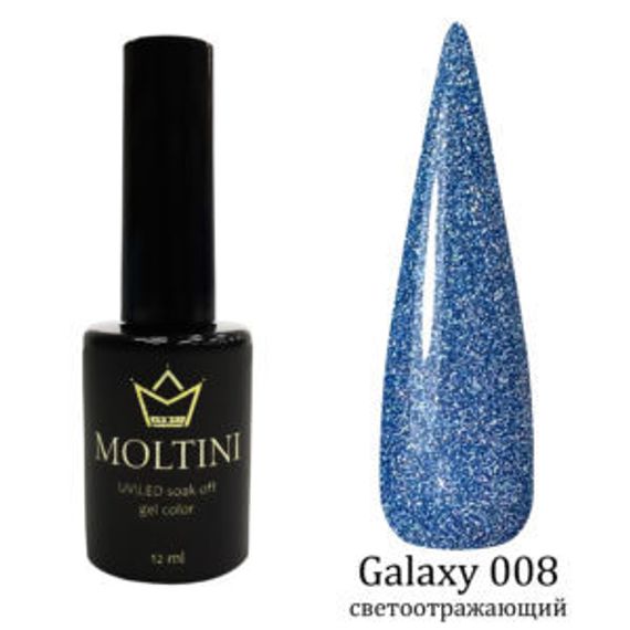 Гель-лак Moltini Galaxy 008, 12 ml