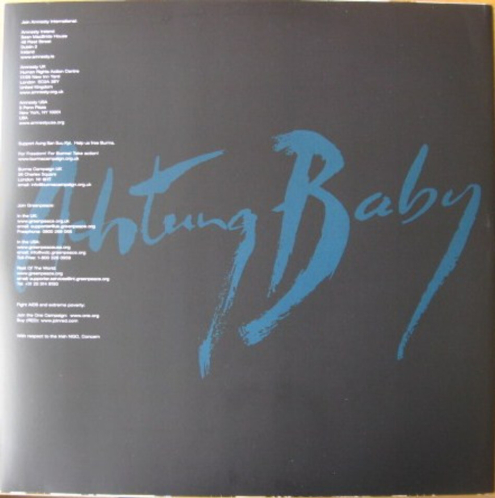 U2 / Achtung Baby (20th Anniversary Edition)(Limited Edition)(2LP+2x12" Vinyl Single)