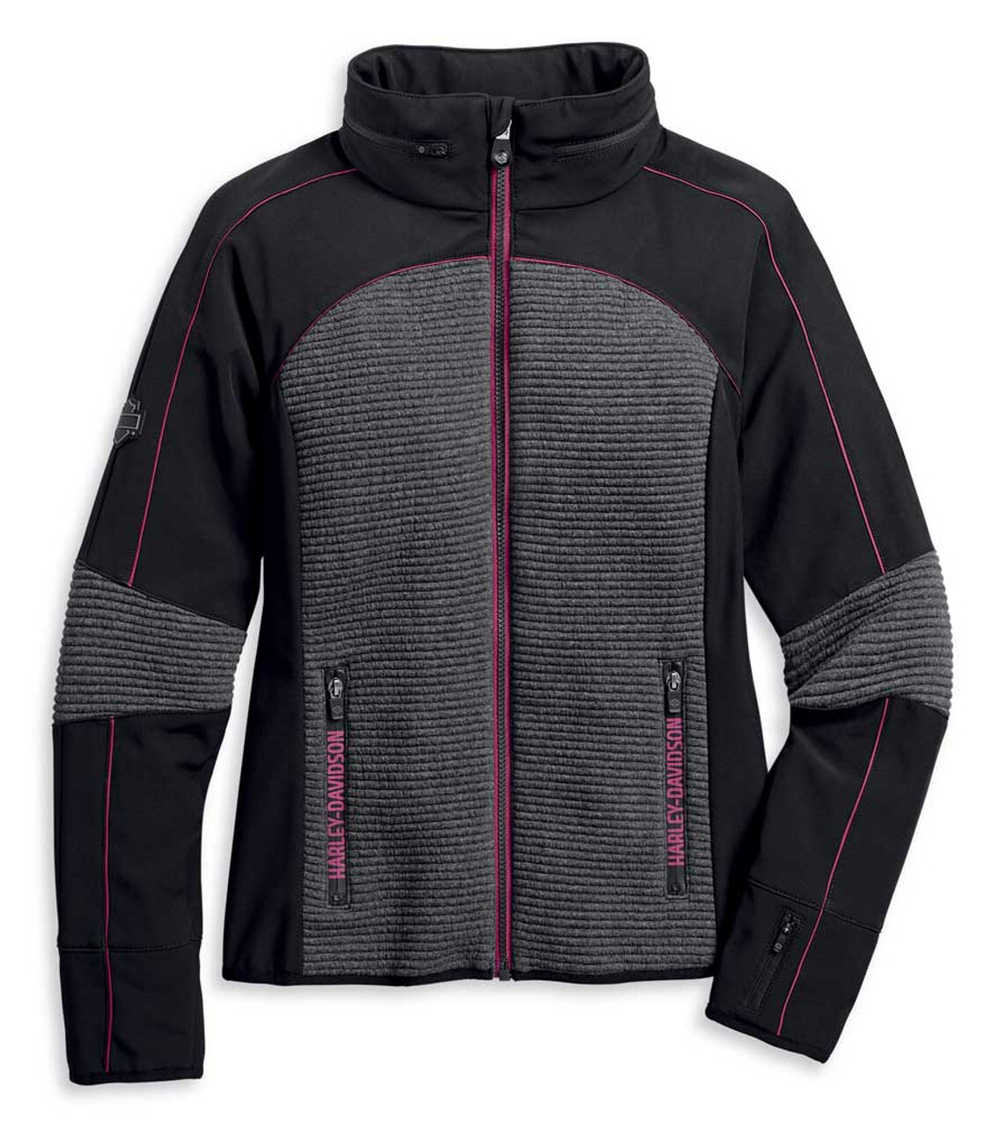 Куртка Mixed Media Textured Knit Harley-Dvidson