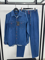 Джинсовый костюм Kiton