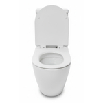 Унитаз-моноблок безободковый WAVE ZEN Tornado3.0, гор,ниж,2-кн.арм,сид.дюро,м/л,быстр,БЕЛЫЙ глянец