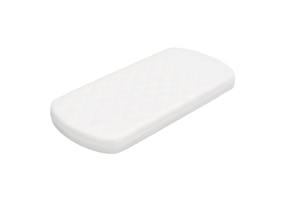 Простынь для кровати KIDI soft размер М 80*180 см (белый, трикотаж)