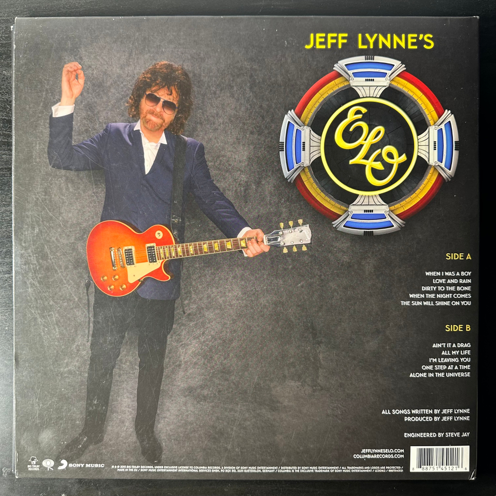 Jeff Lynne's ELO ‎– Alone In The Universe (Европа 2015г.)