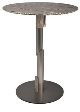 58DB-20192 Стол барный Zebrano d85*106см